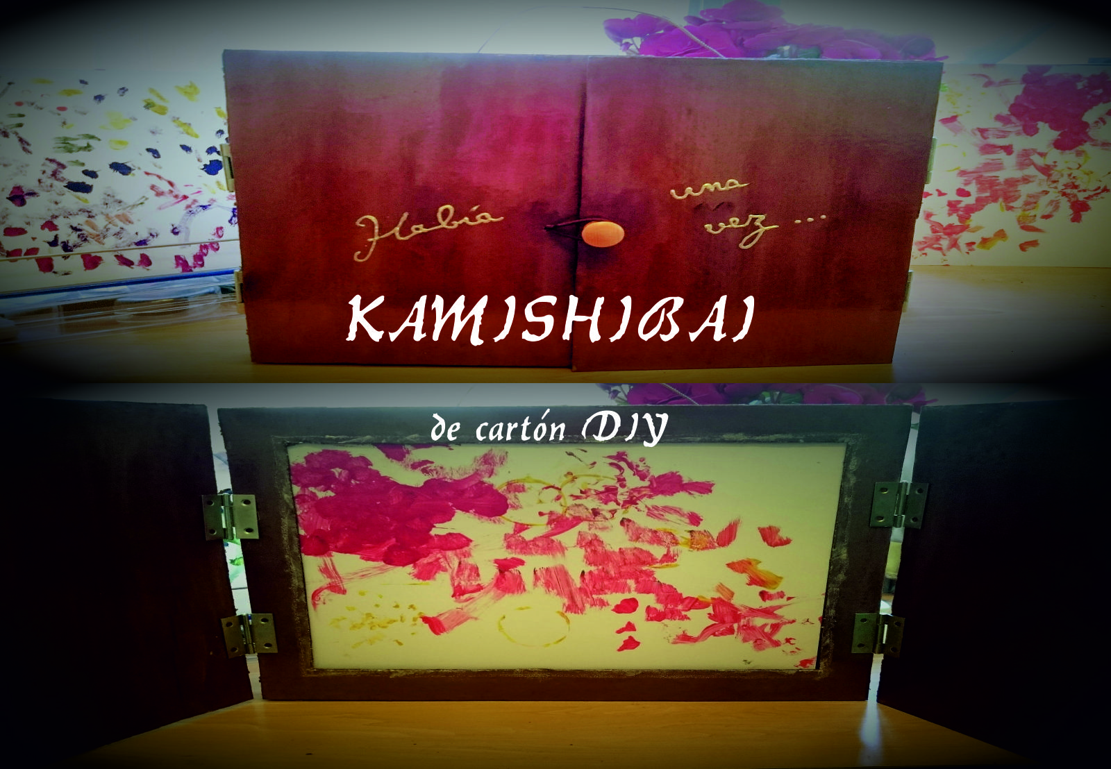En este momento estás viendo Kamishibai de cartón DIY (tutorial con fotos)