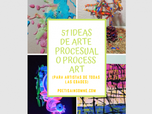 5 Ideas de arte procesual o process art (Adelanto del Ebook con 51 ideas)