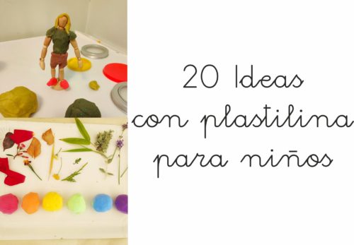 20 ideas con plastilina para niños