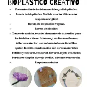 taller bioplastico creativo