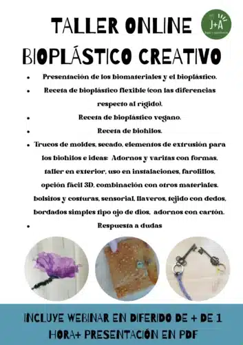 taller bioplastico creativo