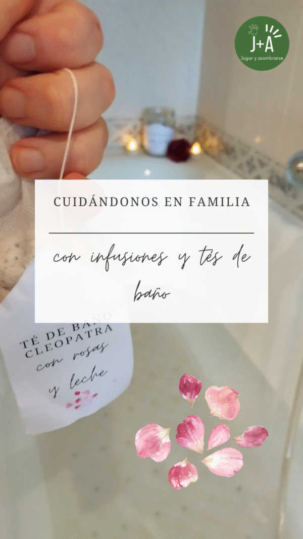 Infusiones y tés de baño para hacer en familia (ebook pdf+vídeos)