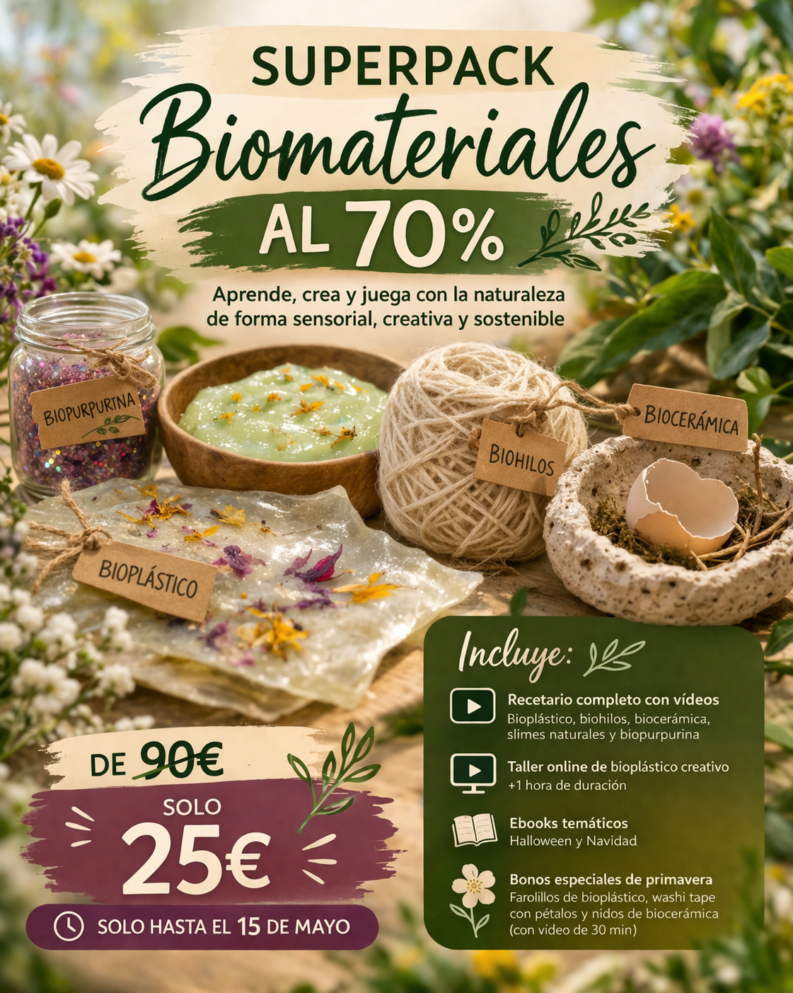 Superpack biomateriales al 70% - Imagen 17